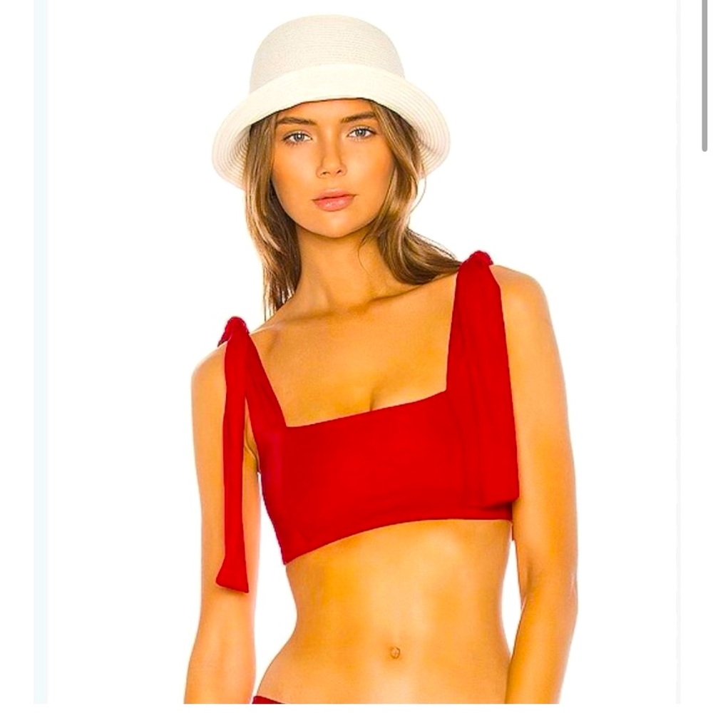 LPA Red Iris Bikini Top